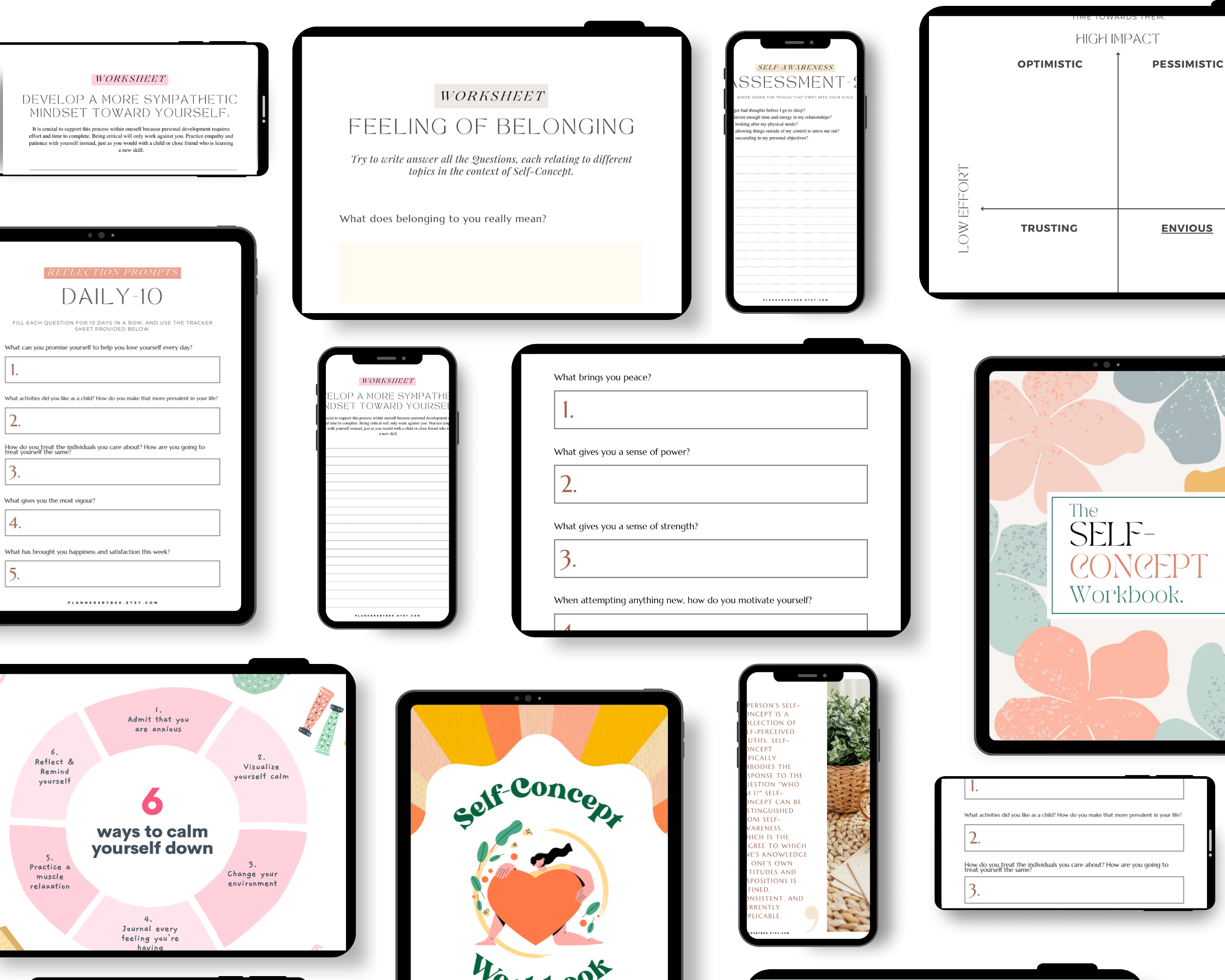 Self Care Checklist – Printable Self-Care Planner
