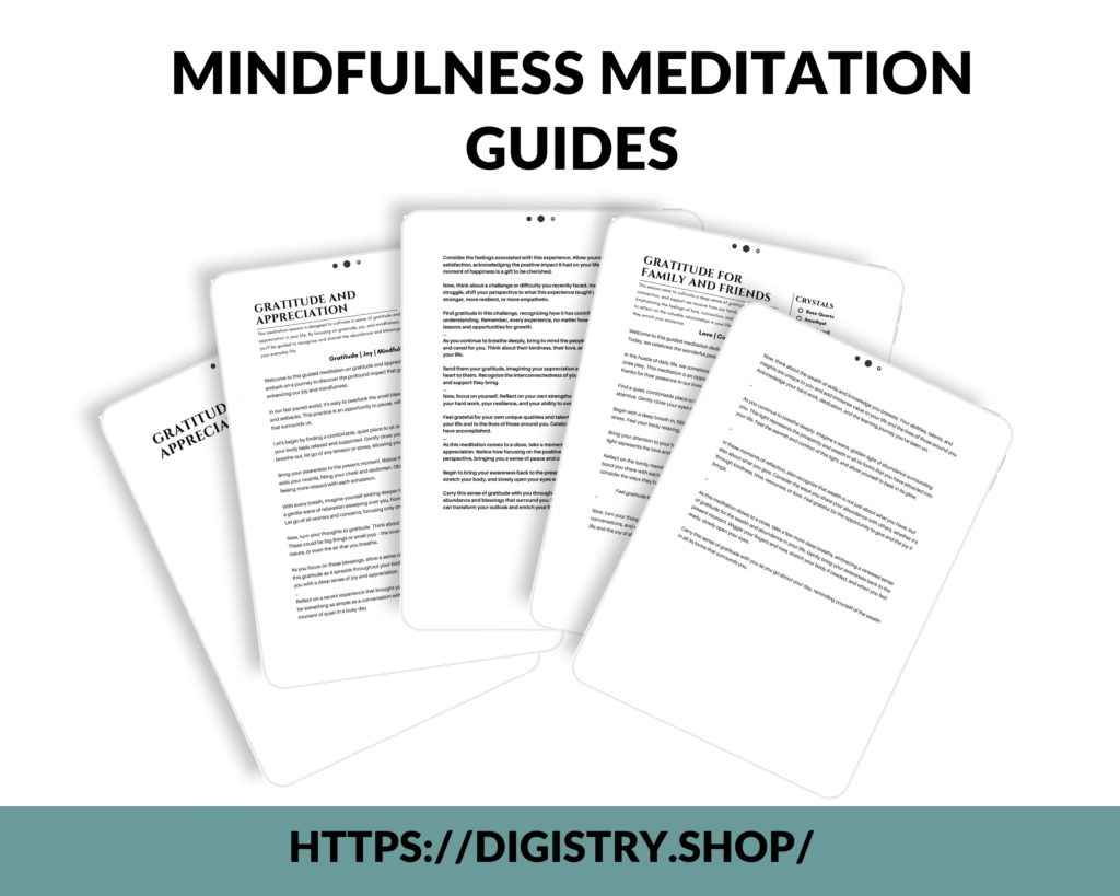 Mindfulness Meditation Guides – Gratitude Meditation Scripts