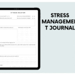 Stress Management Journal – Printable Workbook for Daily Balance