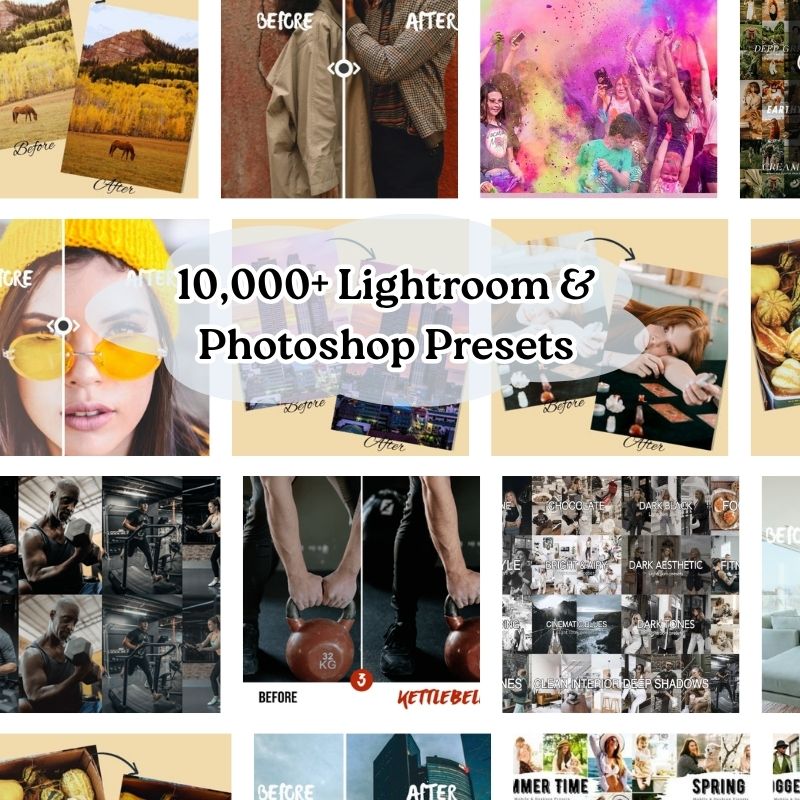 Ultimate Presets Bundle – 10,000+ Lightroom & Photoshop Presets